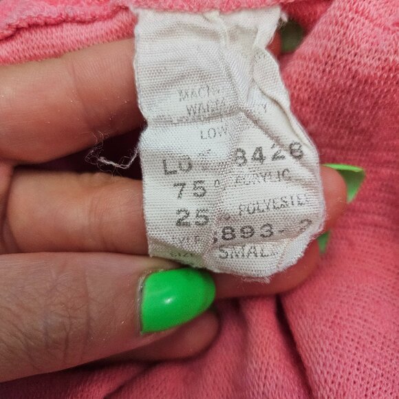 70s Pink Floral Terry Cloth Beach Dress - Picture 13 of 13